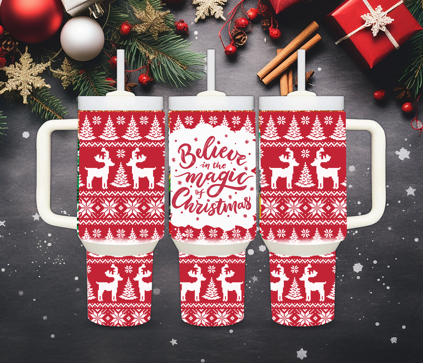 Believe In The Magic Red Cup