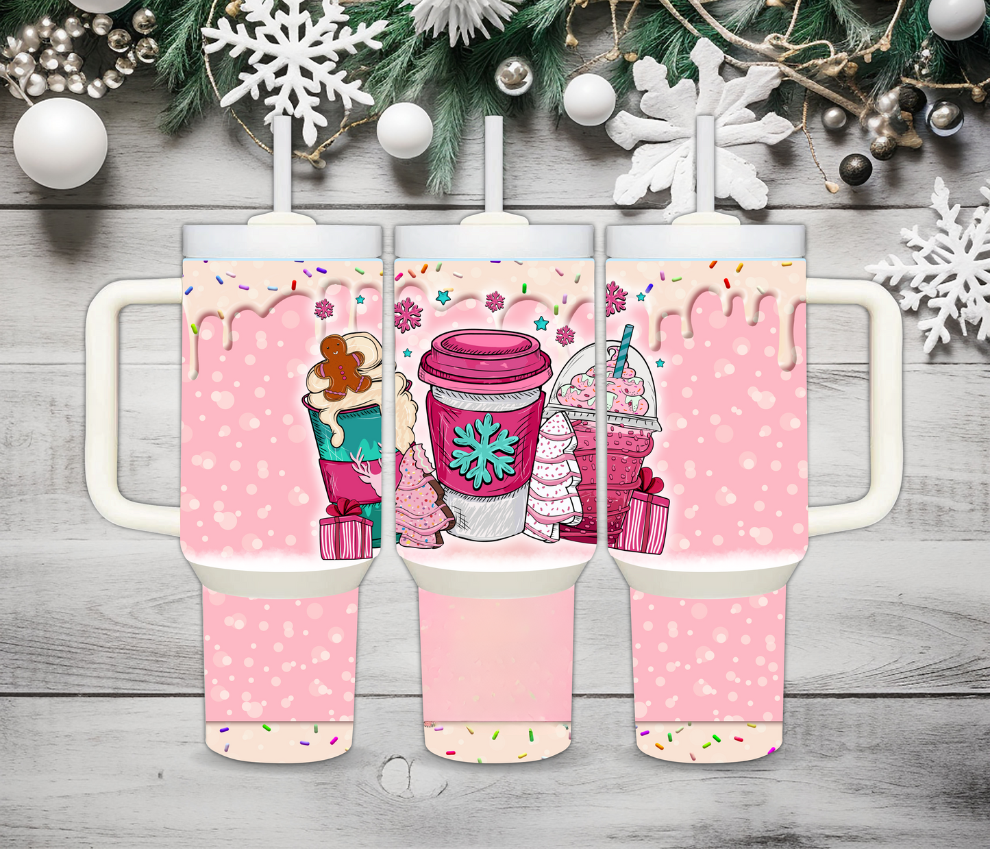 Pink Coffee Cup