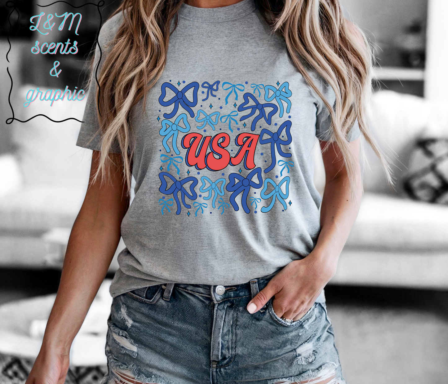 USA Bow Tee
