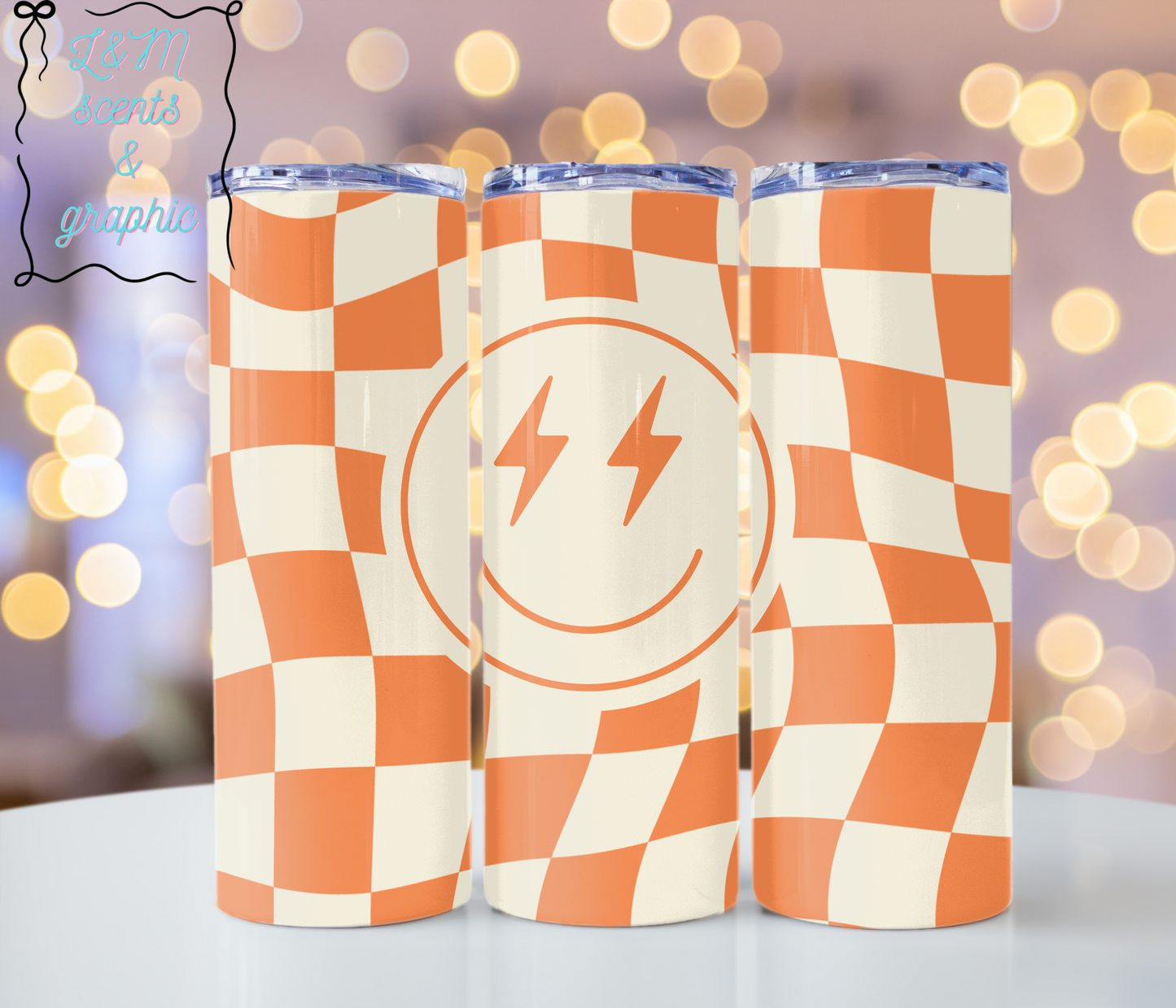 Retro Smiley Tumbler