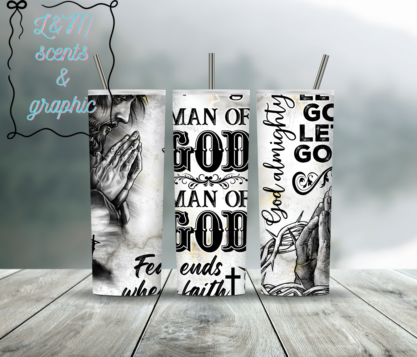 Man Of God Tumbler