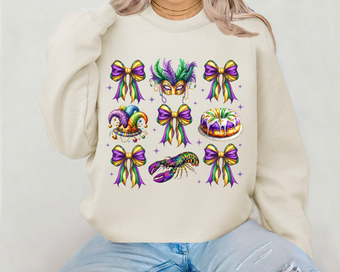 Mardi Gras Bow Collection