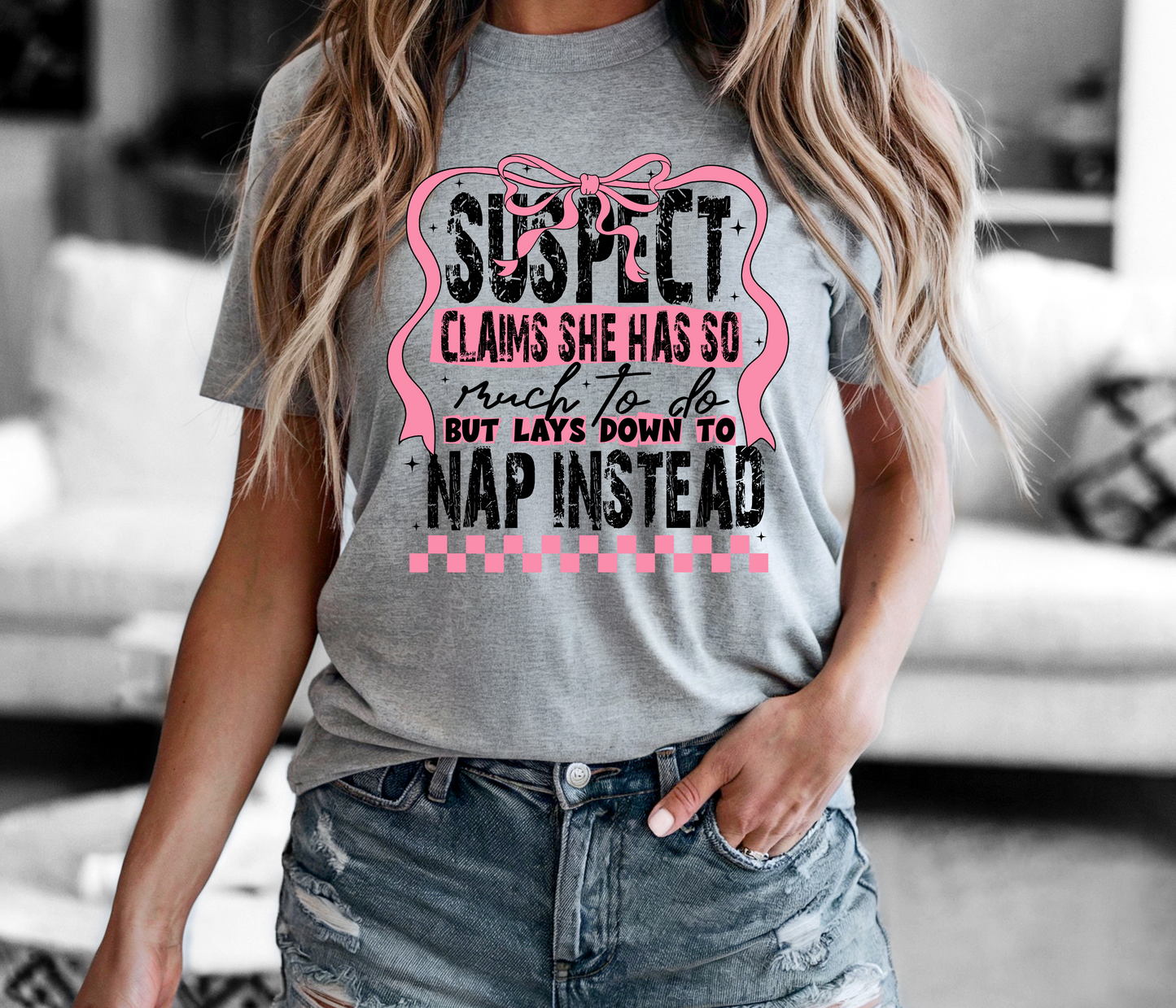 Suspect Claims She Has So Much To Do Shirt