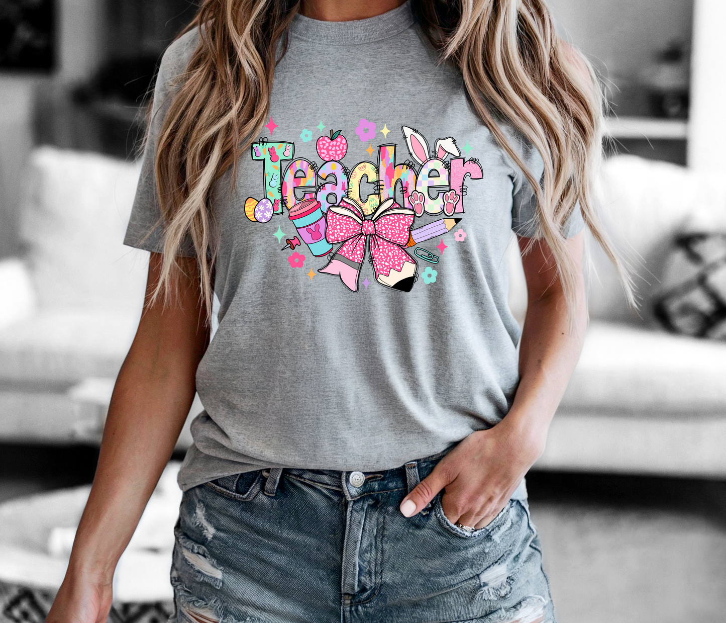 Teacher Easter Shirt 2