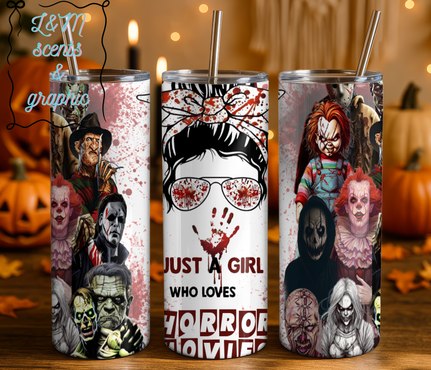 Just a girl who loves horror movies