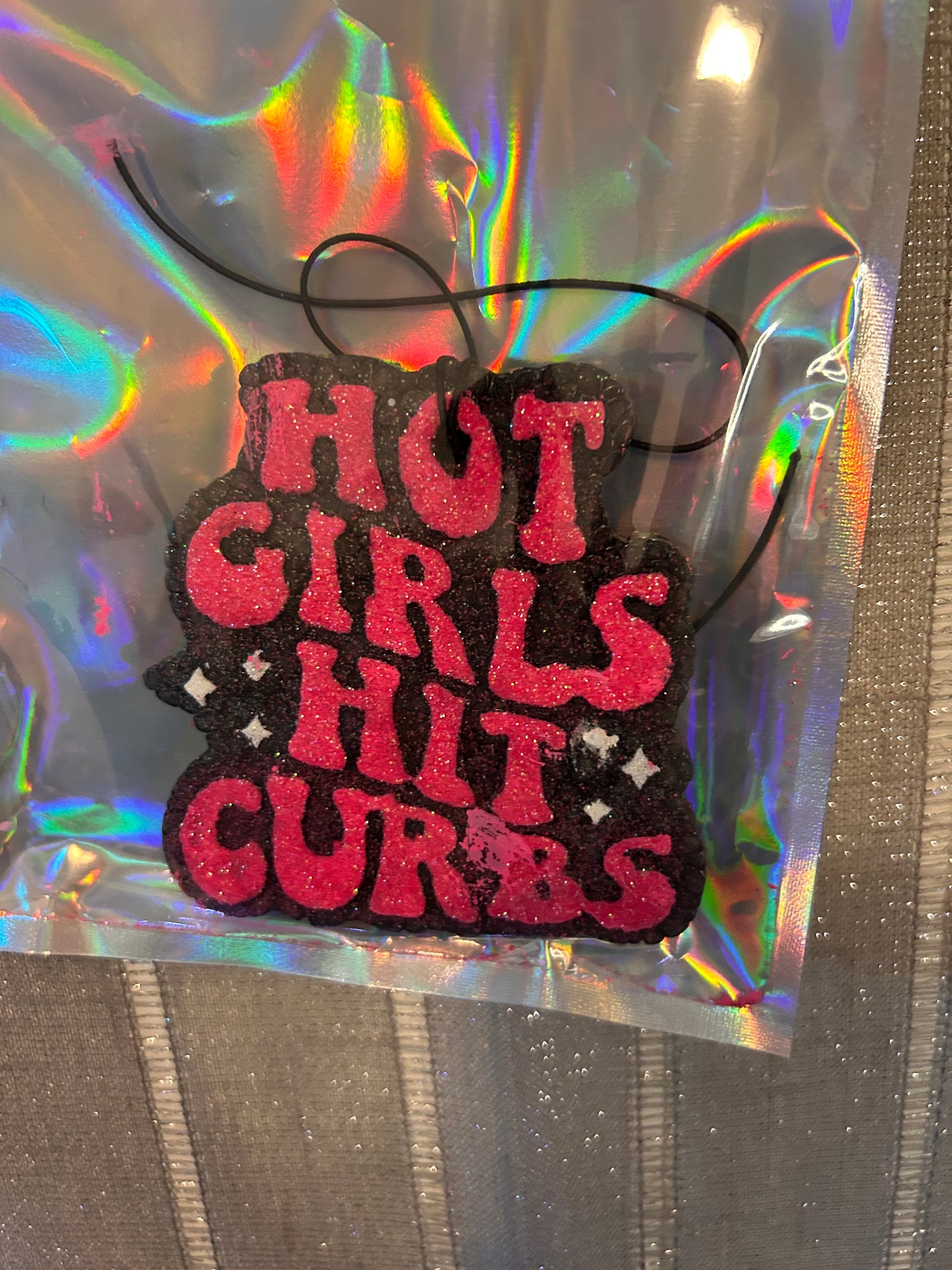 Hot Girls Hit Curbs Car Freshie