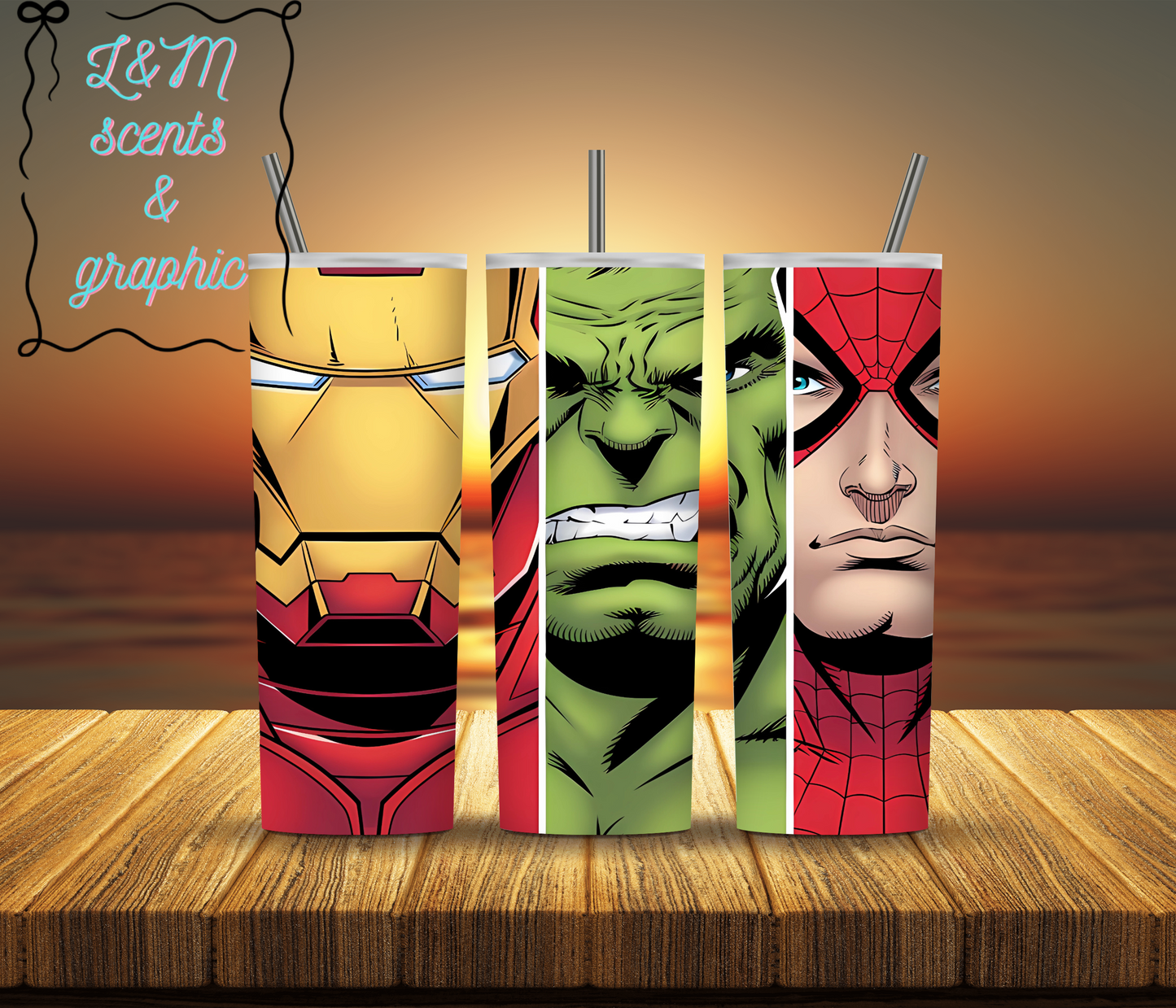 Super Hero Tumbler