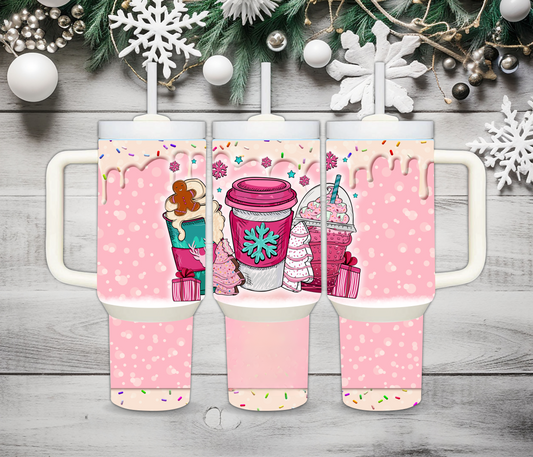 Pink Coffee Cup