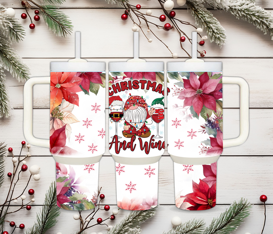 Christmas & Wine Cup