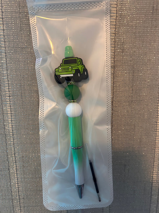 Green Jeep pen