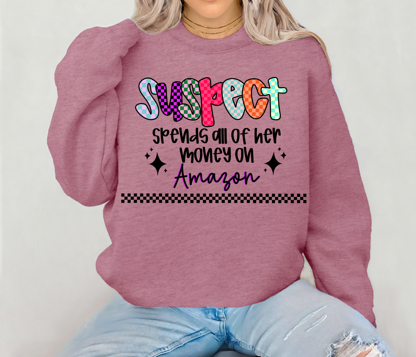 Suspect Spends All Her Money On Amazon