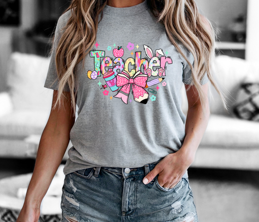 Teacher Easter Shirt 2