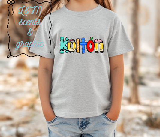 Boy’s Alphabet Shirt