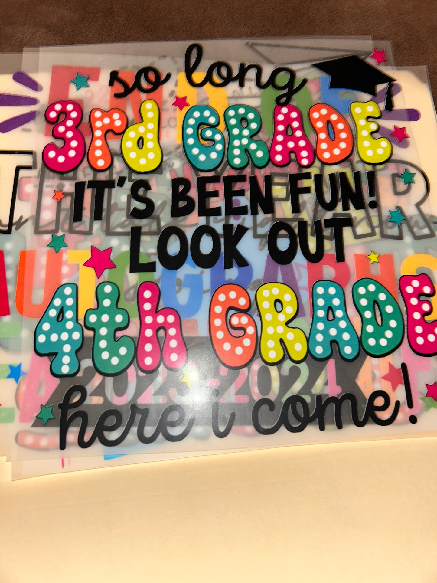 3rd grade to 4th grade